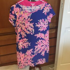 It’s electric Print Marlowe dress.